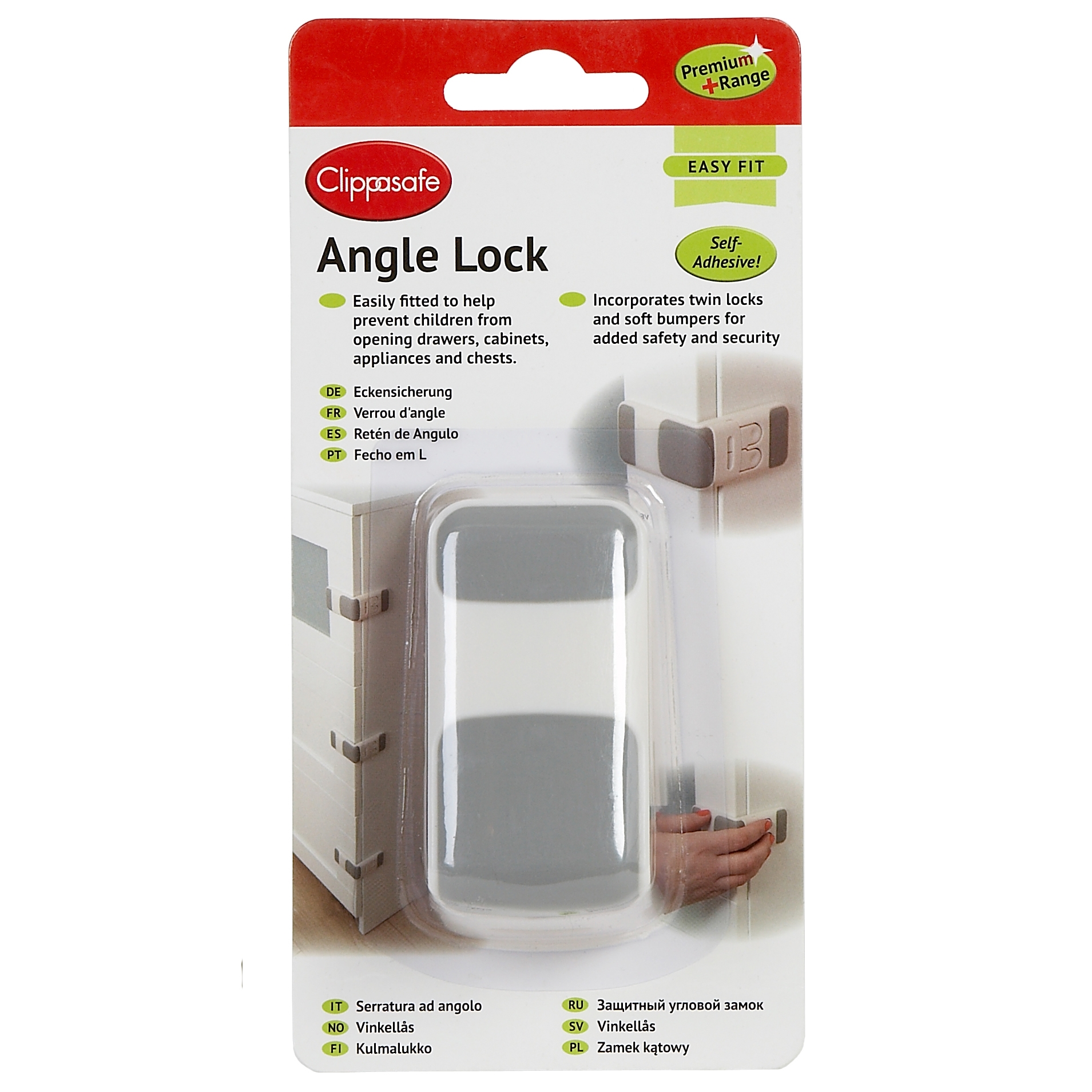 Angle Lock - Premium+ Range - Clippasafe