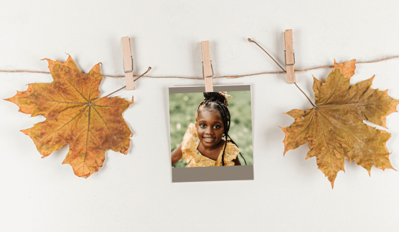 Hanging Autumn Leaves